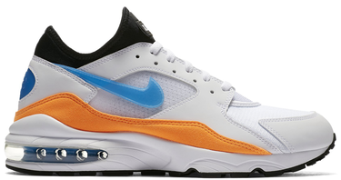 Кецове и обувки Nike Air Max 93 Nebula Blue Orange Бяло | 306551-104, 0