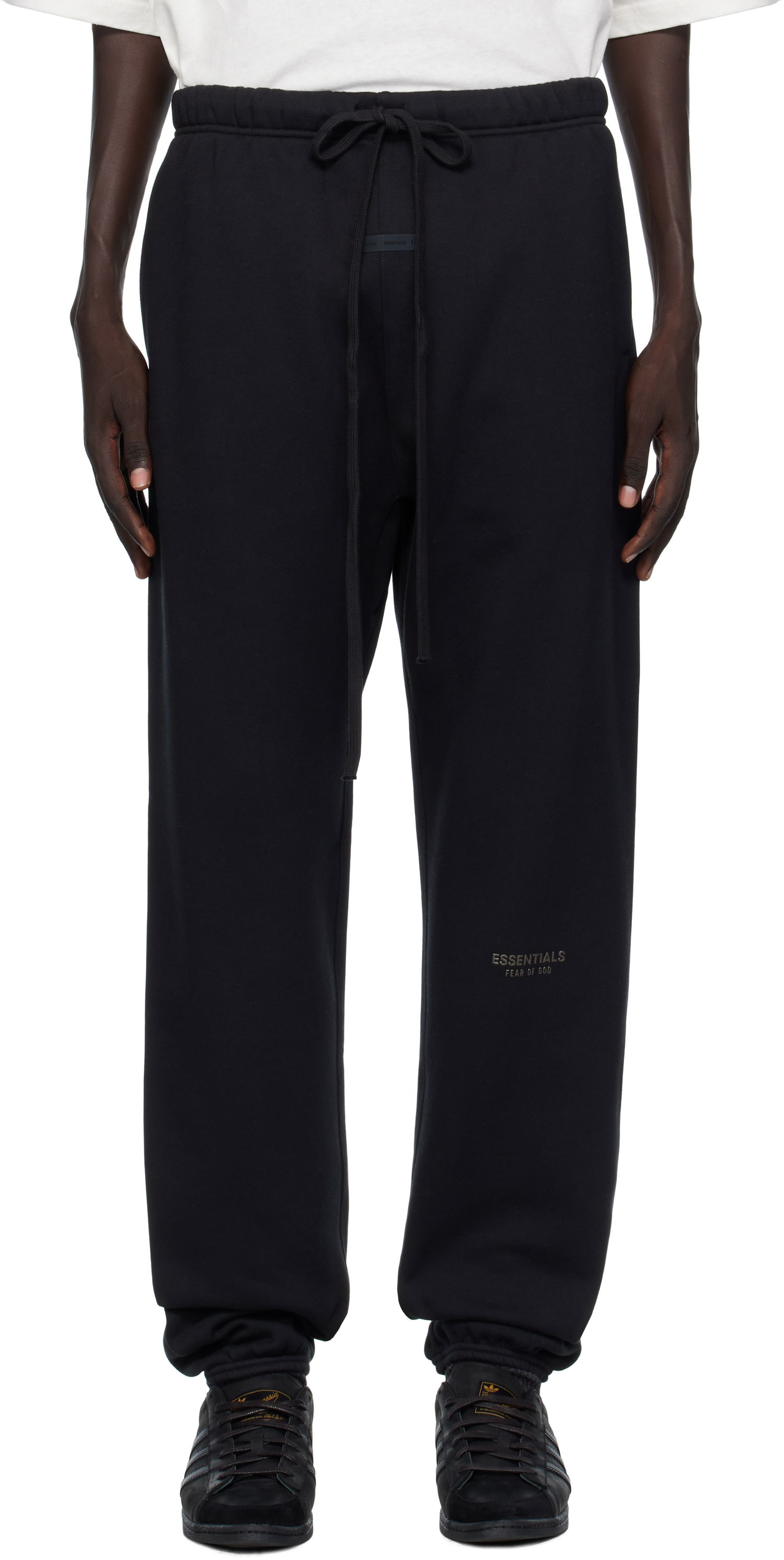 Спортни панталони Fear of God Fear of God ESSENTIALS Vintage Fleece Sweatpants Черно | 130SP258040F, 0