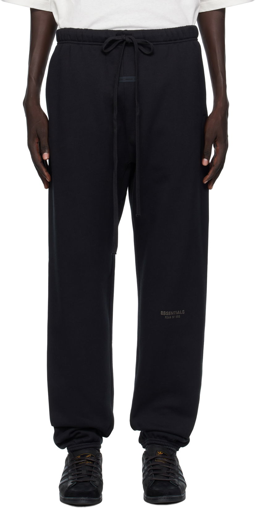 Спортни панталони Fear of God Fear of God ESSENTIALS Vintage Fleece Sweatpants Черно | 130SP258040F