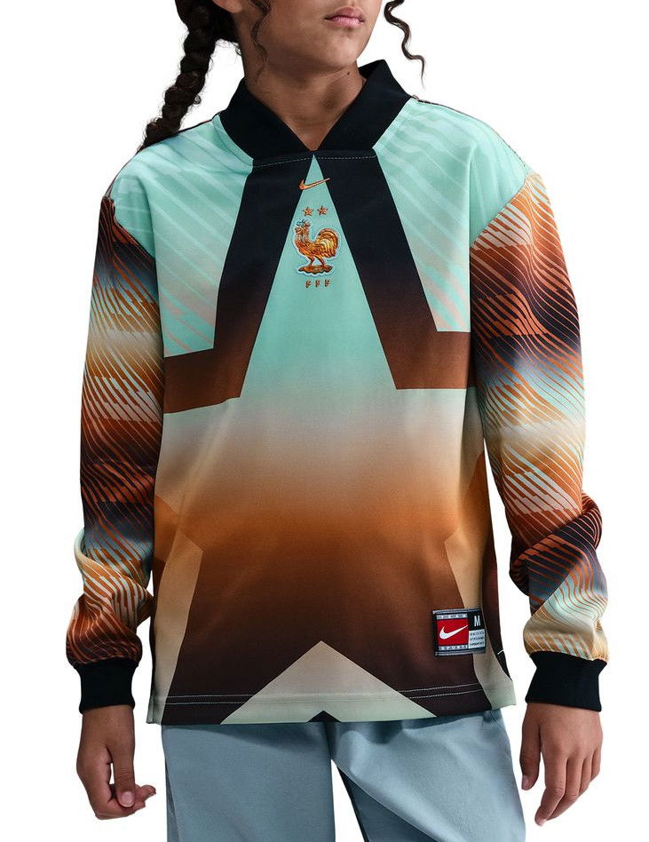 Фланелка Nike France Goalkeeper Long-Sleeve Jersey 2026 Многоцветен | io2679-010, 0