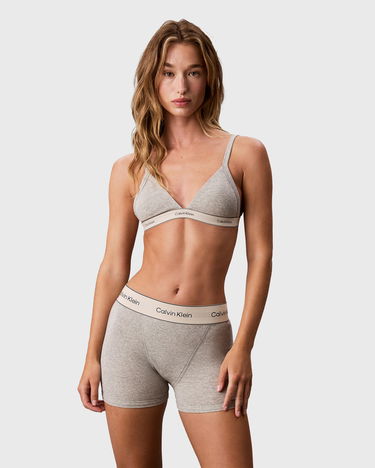 Боксерки CALVIN KLEIN Elasticated Waist Boxer Brief Сиво | LV00QF8371P7A, 2