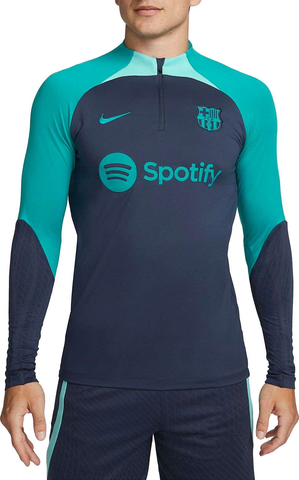 Тениска Nike Dri-FIT FC Barcelona Drill Тюркоазено | dz0840-438, 0