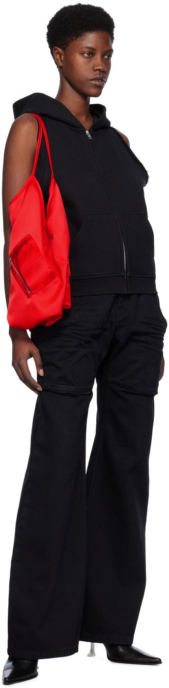 Карго панталони We11done Wire Cargo Pants Черно | WD-DP0-24-328-W-BK, 3