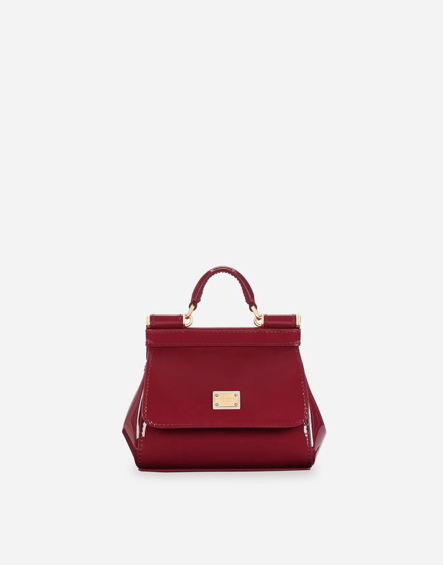 Dolce & Gabbana Mini Sicily Leather Handbag