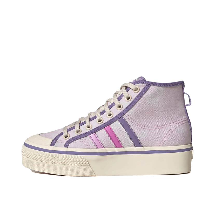 Кецове и обувки adidas Originals Nizza Platform Mid Parley Almost Pink W Лилаво | GX4608