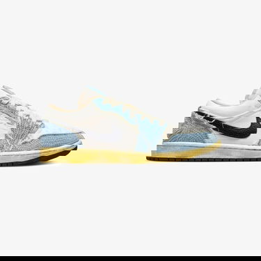 Кецове и обувки Jordan Air Jordan 1 Low SE "Sashiko Denim" Тюркоазено | FN7670-493, 4