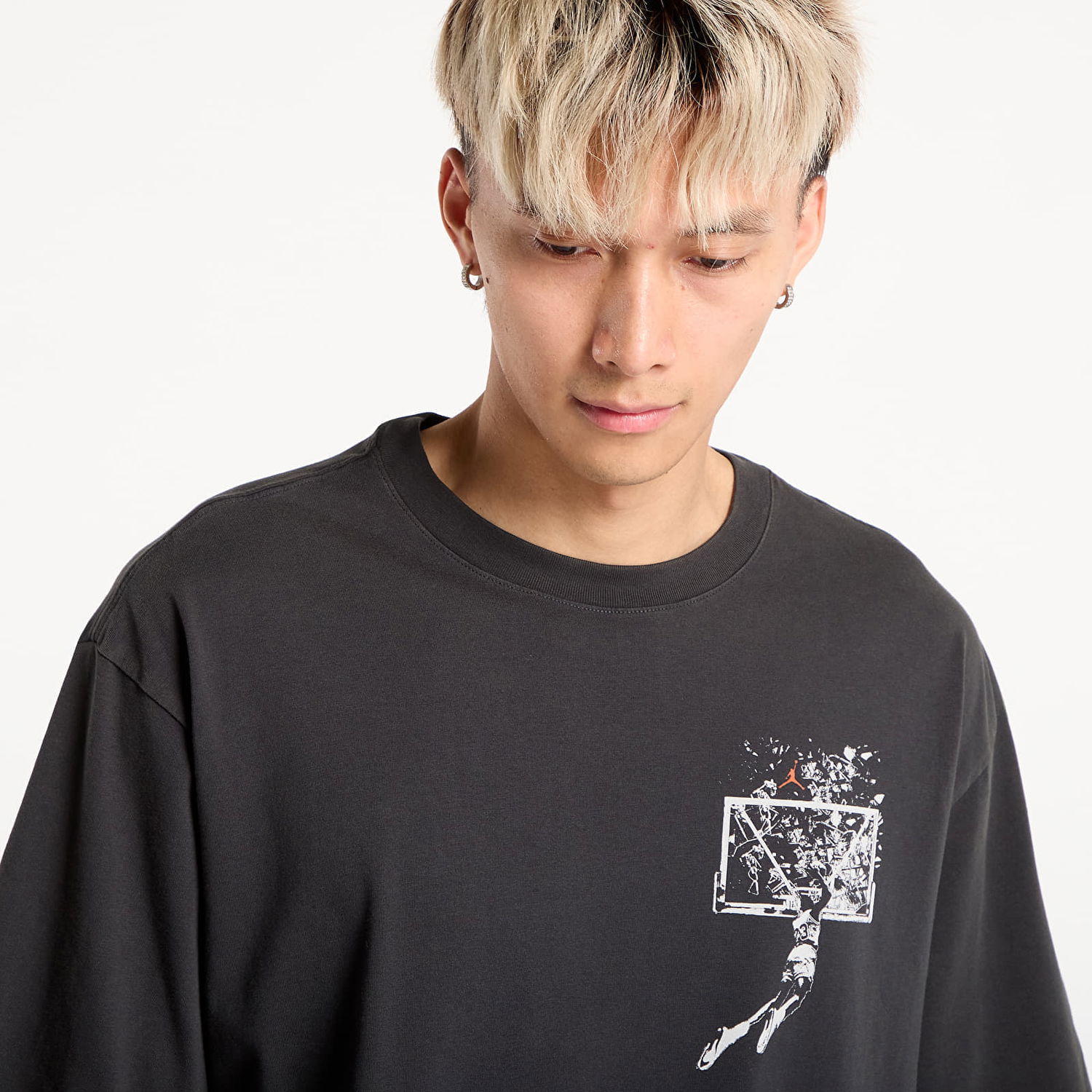 Тениска Jordan Jordan Oversized Graphic T-Shirt Черно | IB3297-045, 1