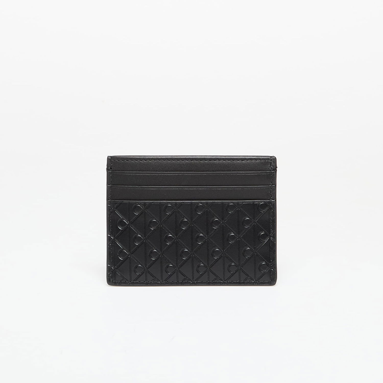 Портфейл CALVIN KLEIN Calvin Klein Embossed Emblem Cardholder Черно | LV04D1128G UB1, 1