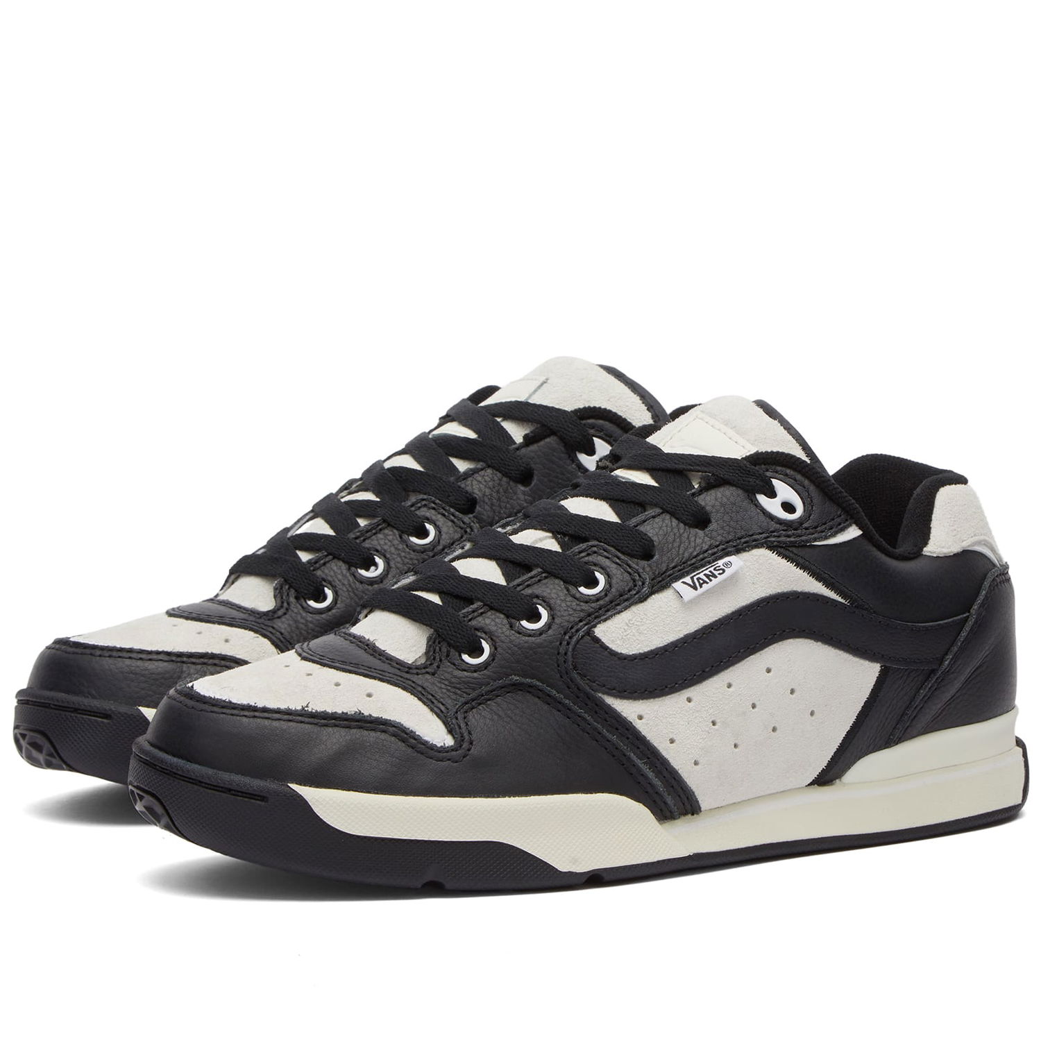 Кецове и обувки Vans Men's Rowley Xlt Sneakers in Lx Vintage Ink, Size UK 10 | END. Clothing Черно | VN000CQFINK, 0