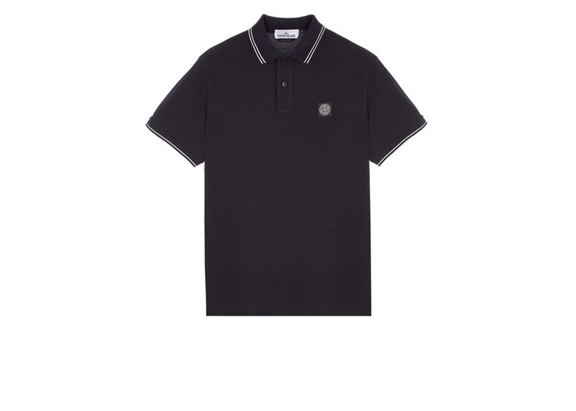 Поло тениска Stone Island Polo Shirt Тъмно синьо | 2SC18