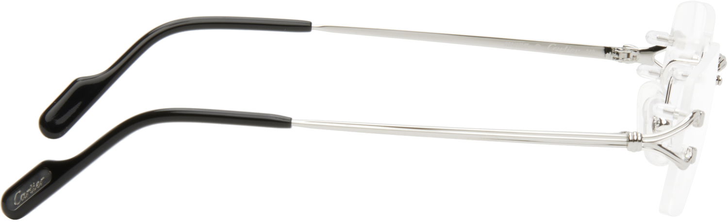 Слънчеви очила Cartier Cartier Décor C Classique Rimless Glasses Металик | CT0563O-002, 1