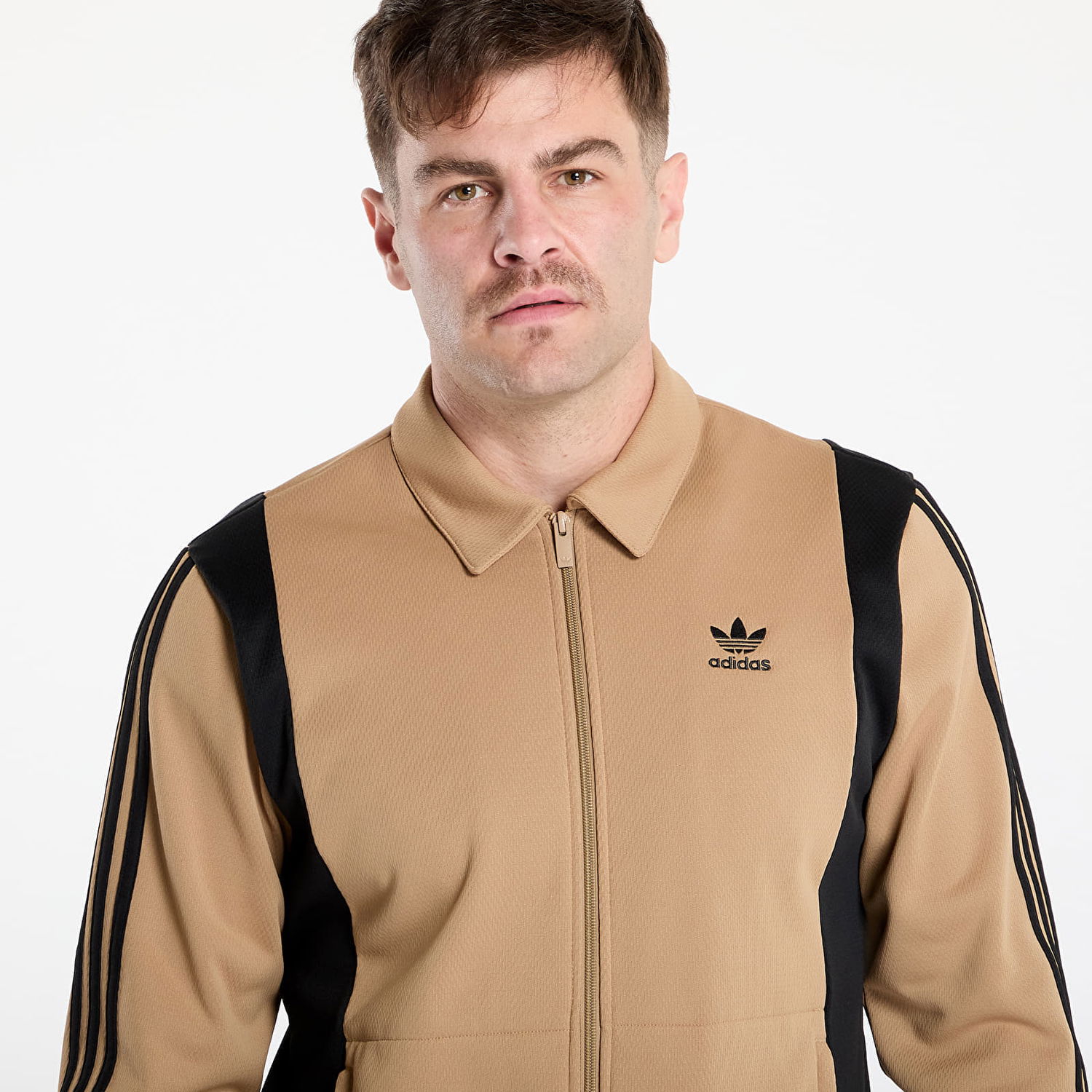 Яке adidas Originals Adicolor Panel Track Top Jacket Бежово | JY1427, 1