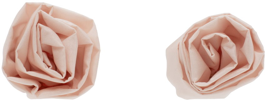 Шал Simone Rocha Simone Rocha Rose Stud Earrings Розово | ERG403 1067, 0
