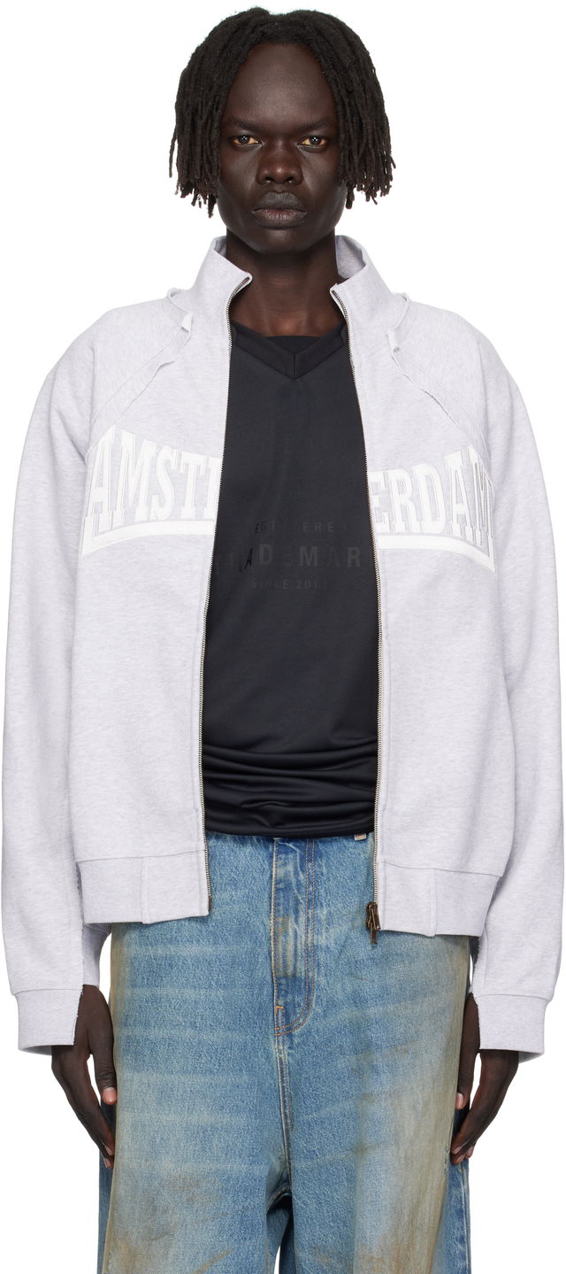 Vetements 'Amsterdam' Zip-Up Sweatshirt