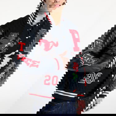 Яке бомбър Patta 20th Anniversary Varsity Jacket Синьо | PSP-AW24-6000-350-0001-176, 2