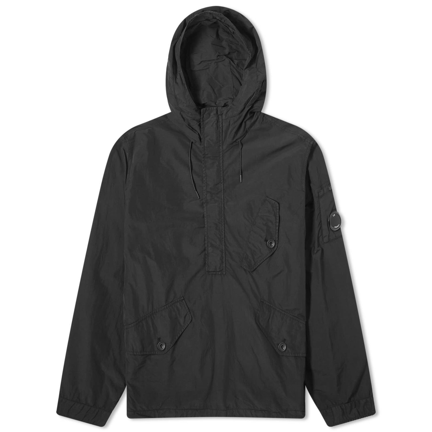 Яке C.P. Company Flatt Nylon Anorak Черно | 15CMOS067A-005991G-999, 0