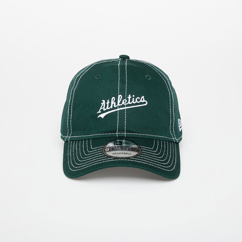 Шапка с козирка New Era Oakland Athletics 9TWENTY Contrast Stitch Adjustable Cap Зелено | 60691235