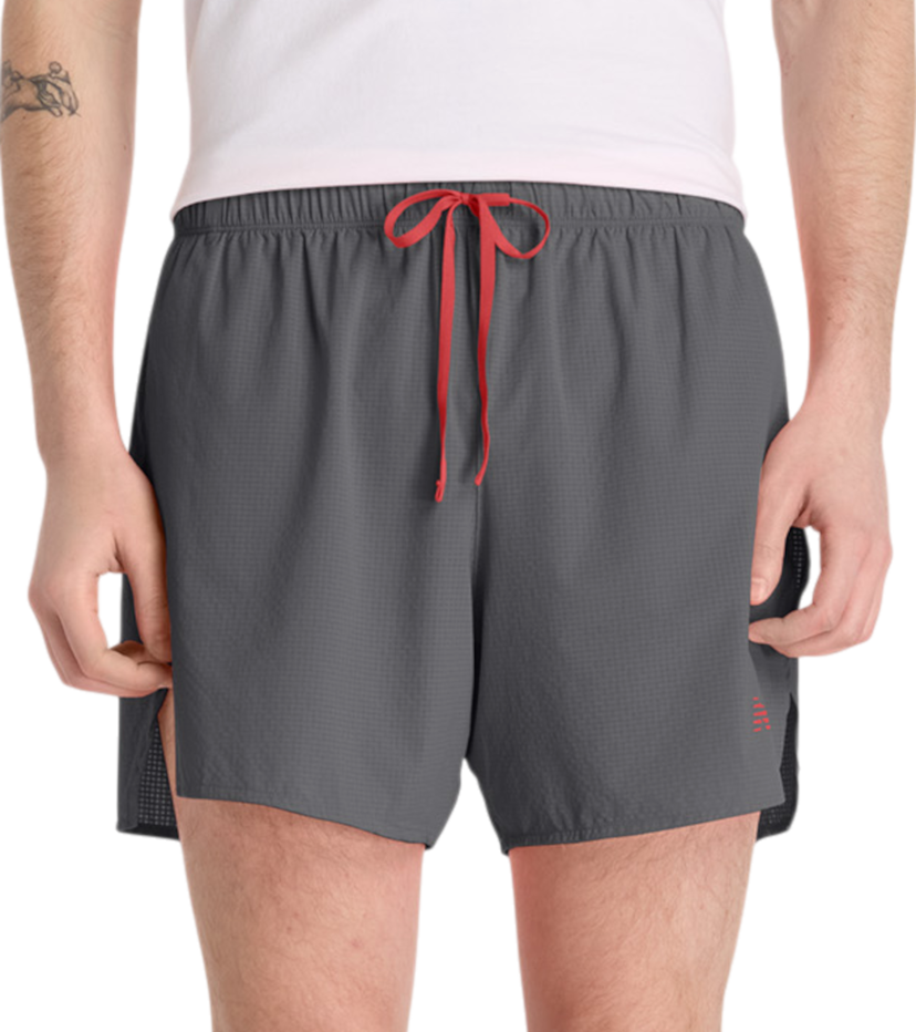 Къси панталони New Balance RC Ultra Light Split Running Shorts, 5" Сиво | ms51286-urr