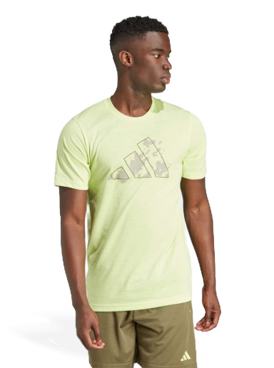 Тениска adidas Originals Train Essentials Seasonal Training Graphic Tee Жълто | IJ9602