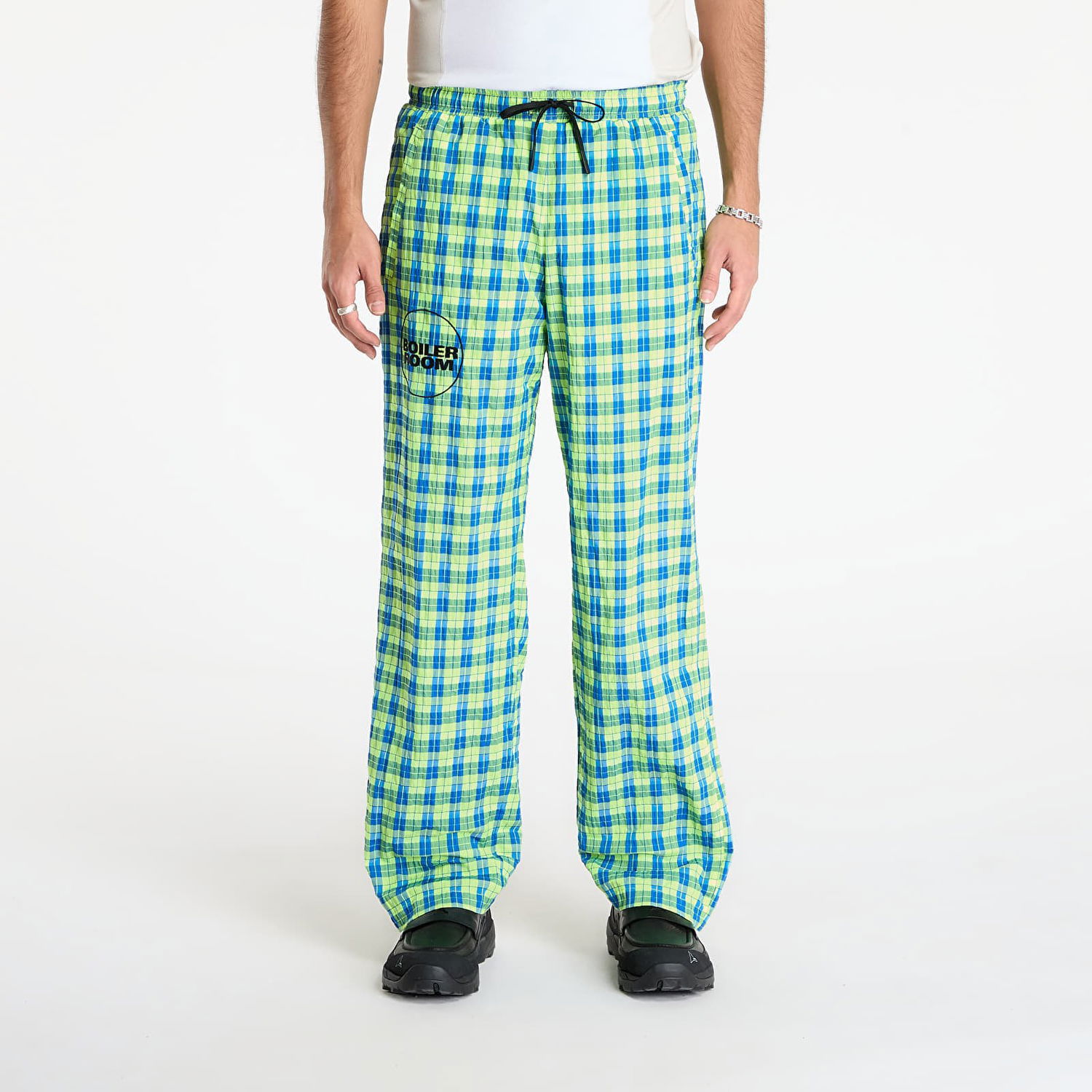 Спортни панталони Pleasures Plaid Practice Track Pants Многоцветен | P25F002-NEON, 0