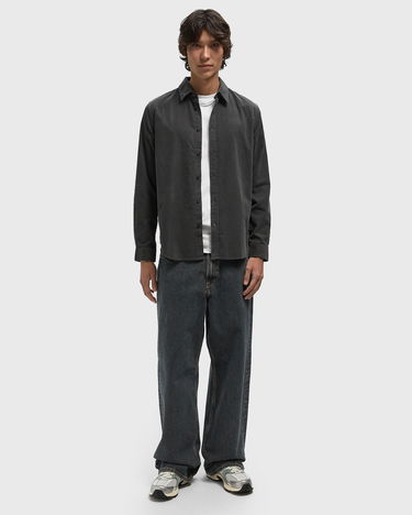 Риза Samsoe Samsoe SALIAM NX Corduroy Button-Up Shirt Сиво | M10000028-BLACK-OYSTER, 2