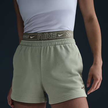 Къси панталони Nike Nike Sportswear Chill Terry Mid-Rise Shorts Зелено | IB7885-370, 4