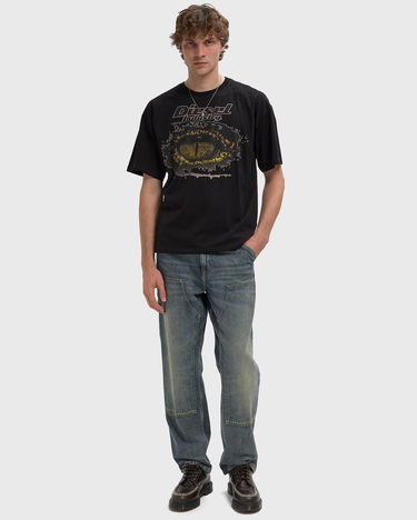 Тениска Diesel Diesel Industry Graphic T-Shirt Черно | A19640-0PLAT-9XX, 1