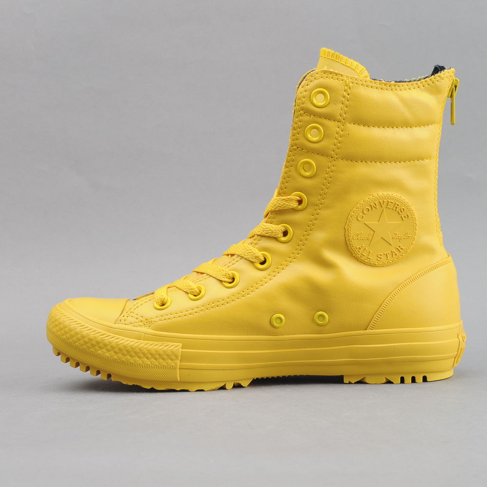 Кецове и обувки Converse Chuck Taylor All Star Hi-Rise Boot Rubber Жълто | c549589, 1