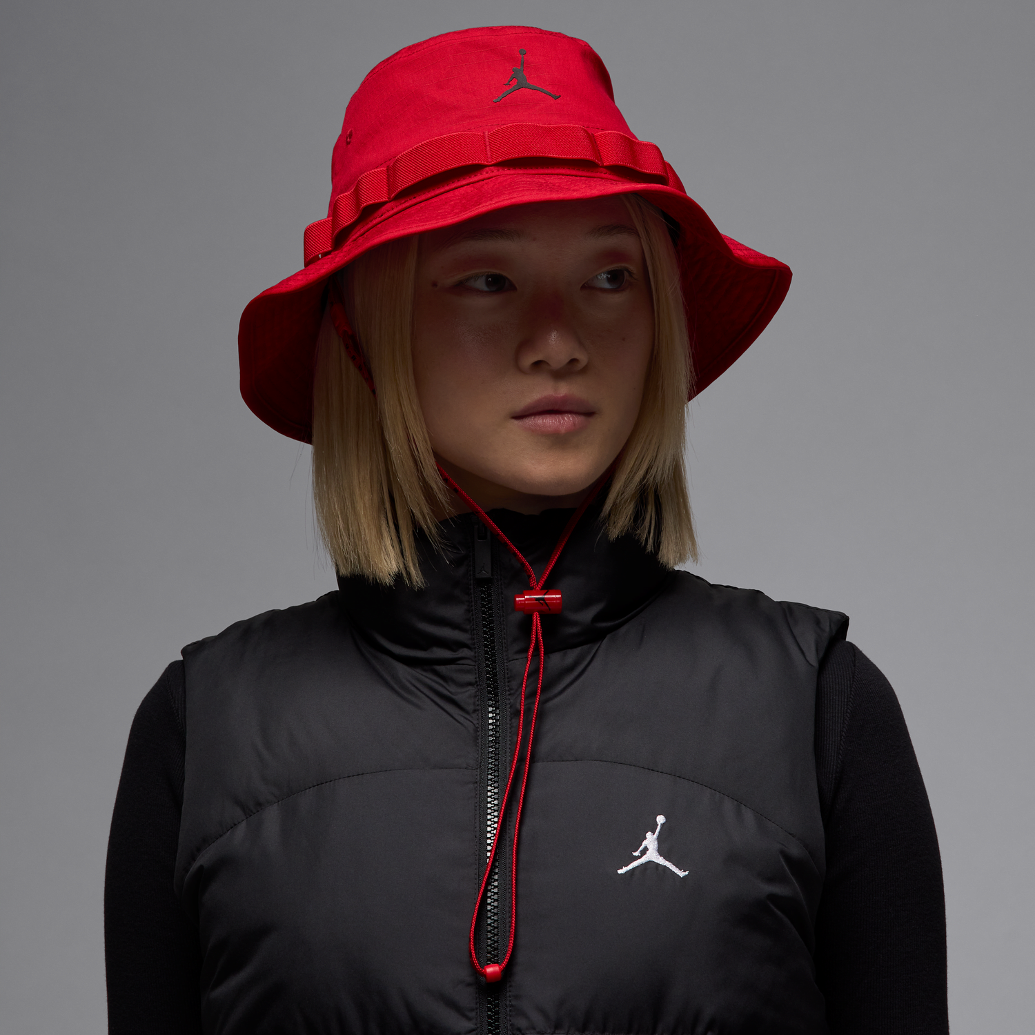 Шапка с козирка Jordan Jordan Apex Bucket Hat Червено | HM5753-687, 0