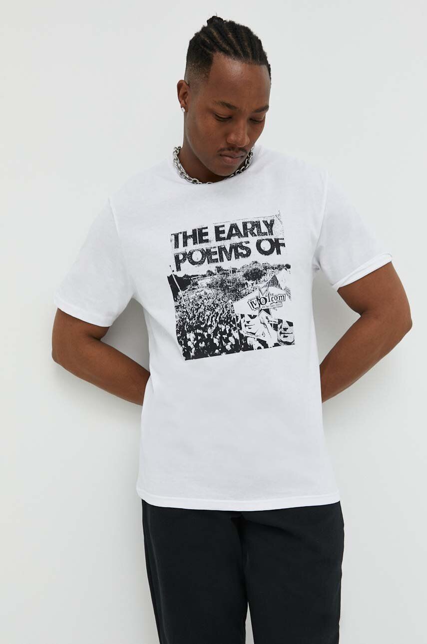 Тениска Volcom V Entertainment Poems T-Shirt Бяло | A3512351.WHT, 0