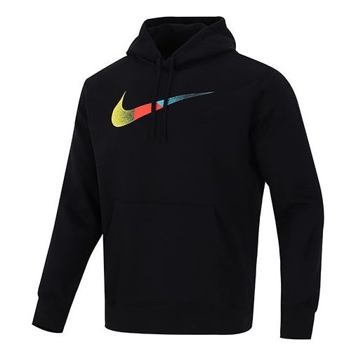 Суитчър Nike Nike Sportswear Swoosh Brand Riff Pullover Hoodie Черно | DM2395-010, 0