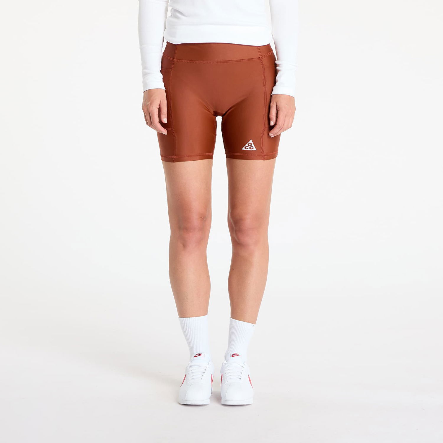 Къси панталони Nike ACG ACG Dri-FIT ADV Mid-Rise 6" Shorts Кафяво | HJ0259-245, 0