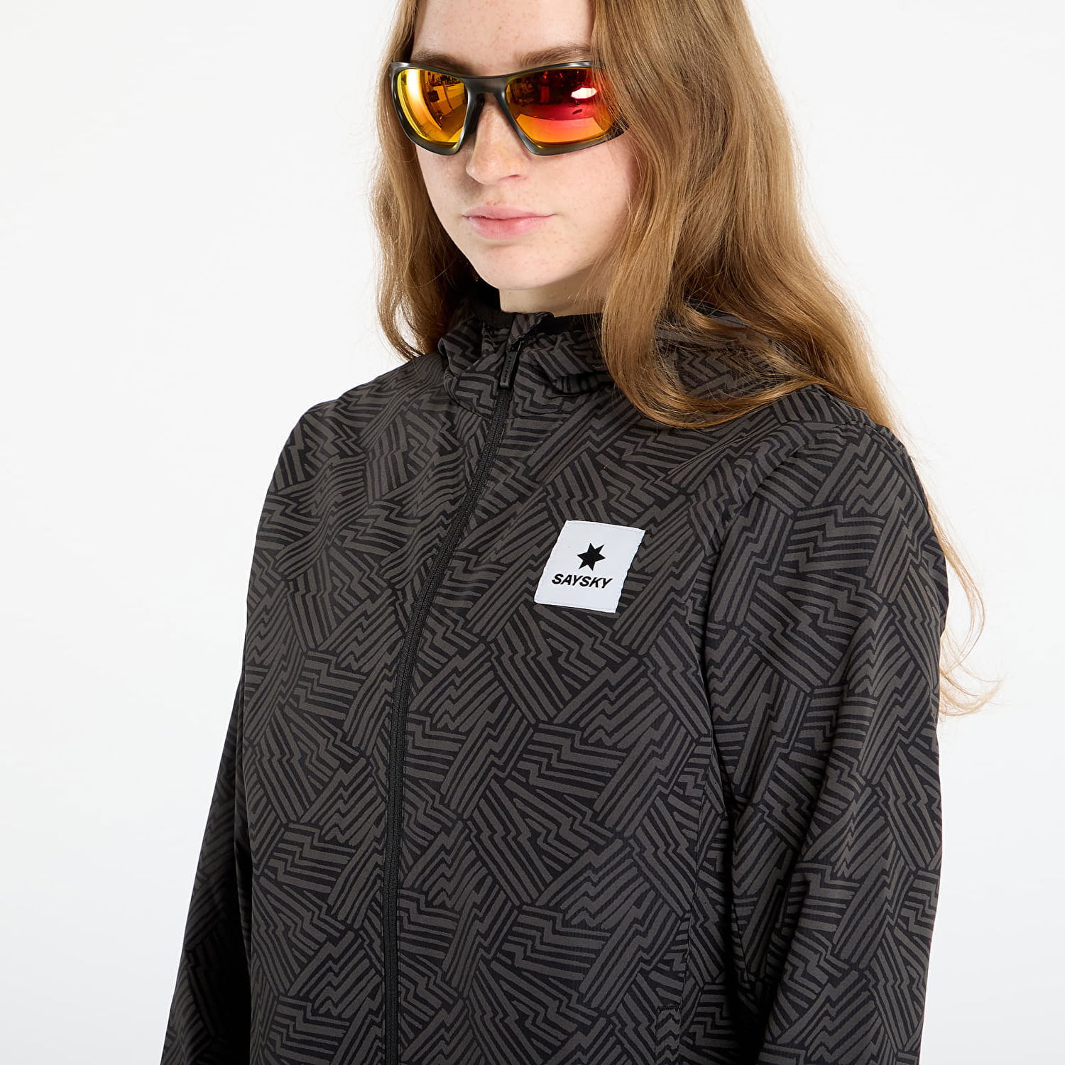 Ветровка Saysky Reflective Blaze Patterned Jacket Черно | OWRJA01C1050, 1