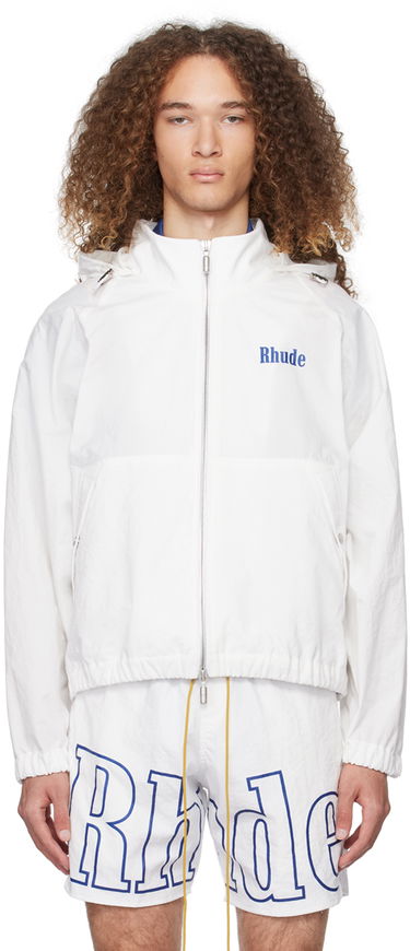 Яке Rhude Paneled Track Jacket Бяло | RHPS24JA11005302, 0