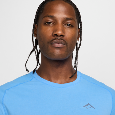 Тениска Nike Nike Solar Chase Dri-FIT Short Sleeve Running T-Shirt Синьо | HJ3580-412, 4