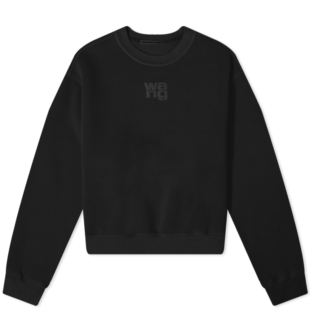Суитчър Alexander Wang Essential Crew Sweat Черно | 4CC3221360-001, 0