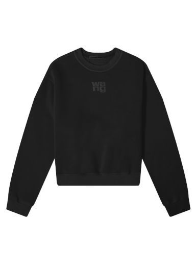 Суитчър Alexander Wang Essential Crew Sweat Черно | 4CC3221360-001