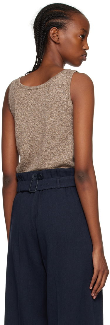 Потник Max Mara Elica Tank Top Кафяво | 2393611232600 MM12134, 2