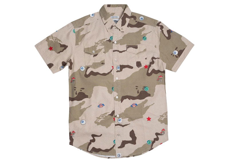Риза BILLIONAIRE BOYS CLUB Billionaire Boys Club All Seeing Woven Shirt Бежово | 8913601SMOKE, 0