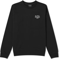 Суитчър A.P.C. Skye Logo Sweatshirt Черно | COEZD-F27700-LZZ, 1