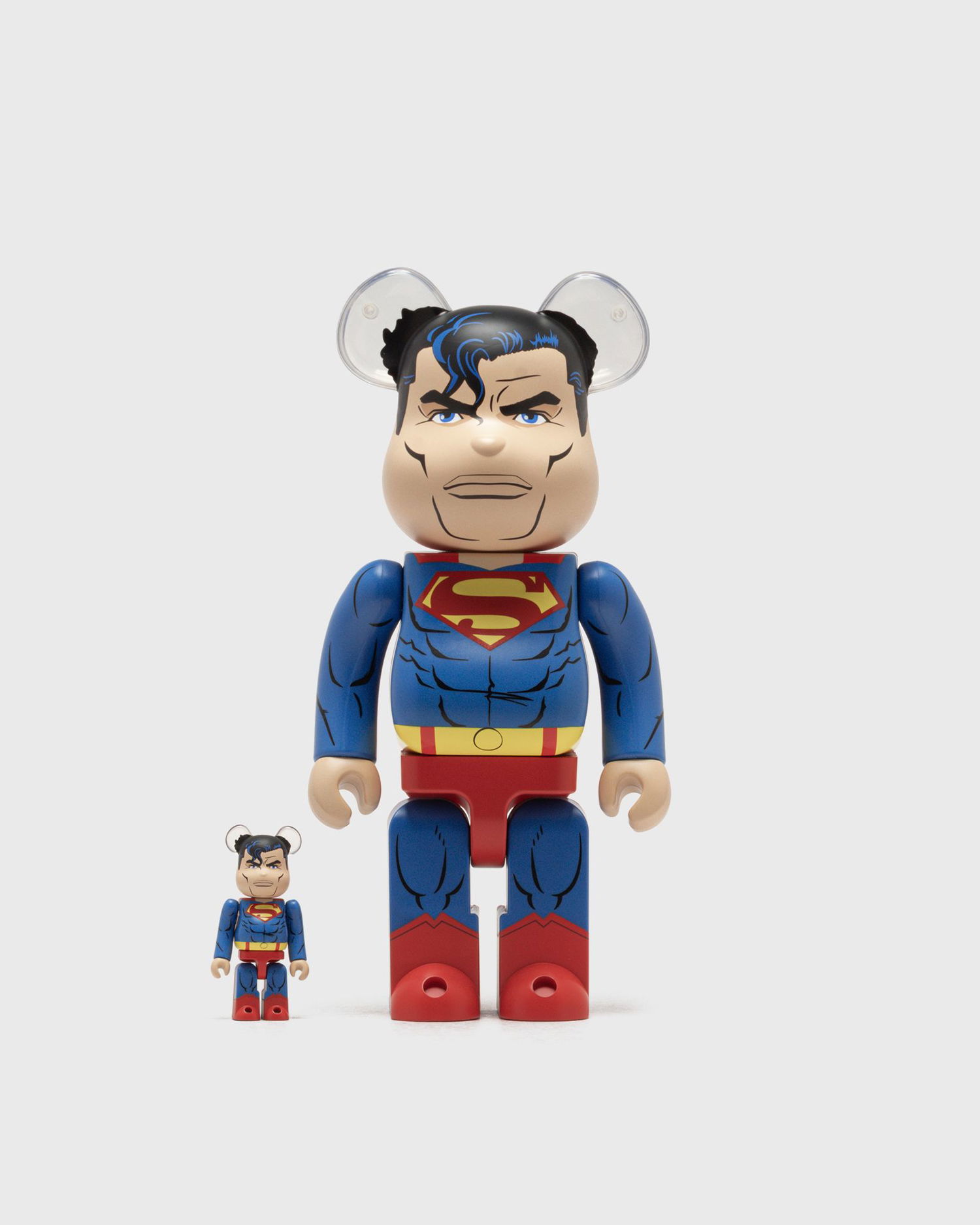 Колекционерско Medicom Toy The Dark Knight Returns Superman 100% 400% Collectible Set Синьо | MED2402, 1
