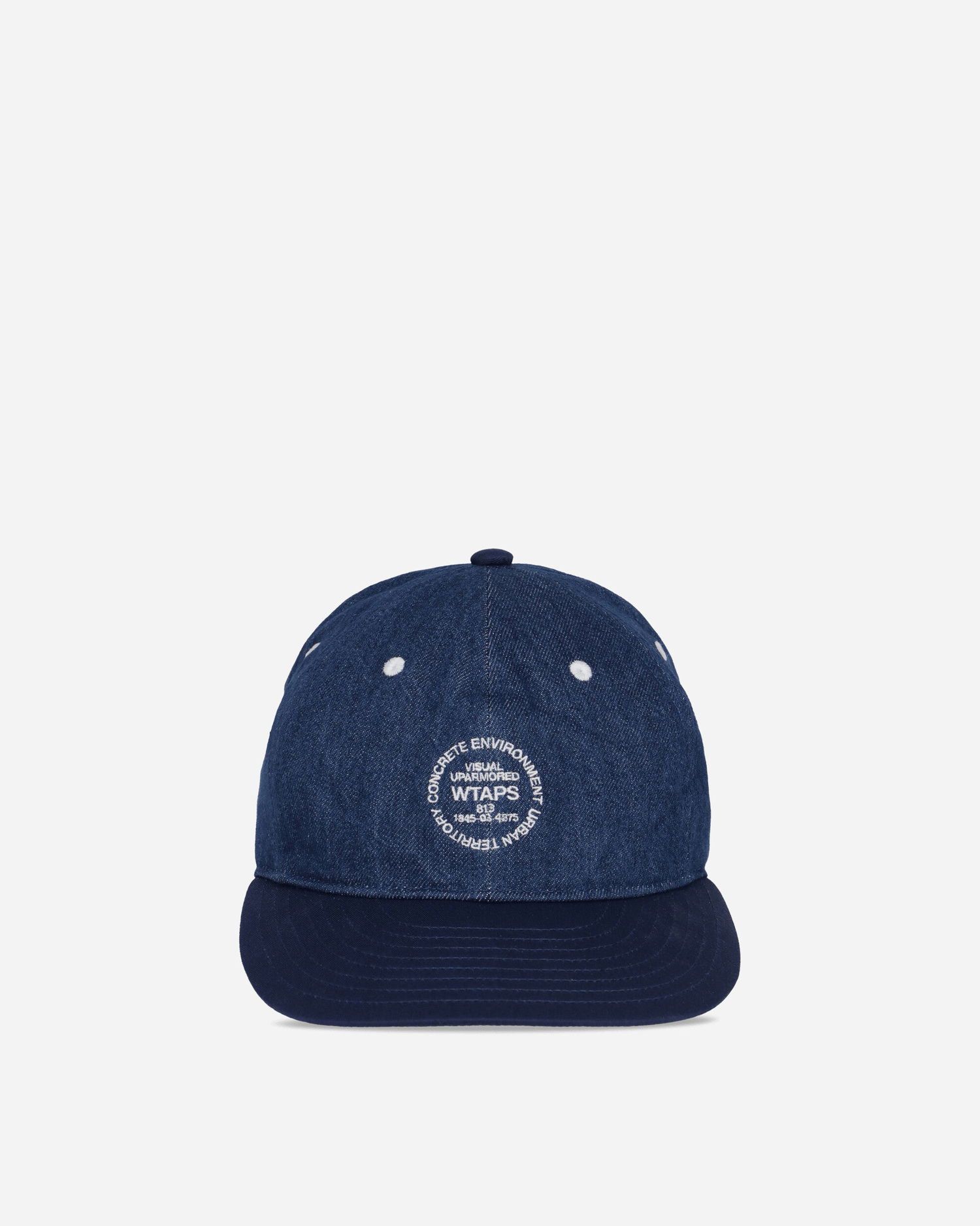 Шапка с козирка WTAPS WTAPS T-6M 05 Denim Baseball Cap Синьо | 251HCDT-HT05 INDIGO, 1