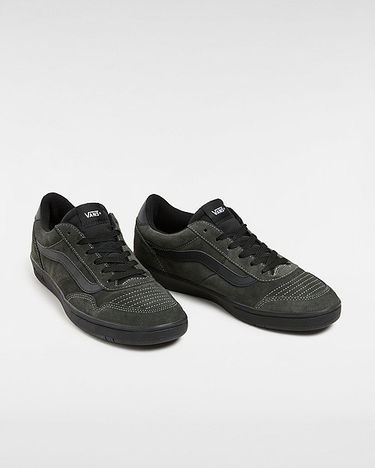 Кецове и обувки Vans Cruze Too Comfycush Shoes (black Outsole Black Ink) Unisex Grey, Size 3 Черно | VN000CMTCH6, 1