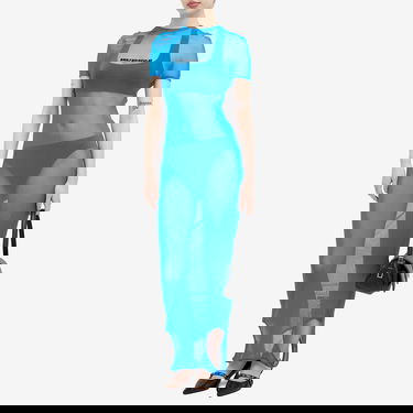 Pокля Jean Paul Gaultier Double Side Mesh Dress Синьо | 24-27-F-RO121I-T001-7300, 5