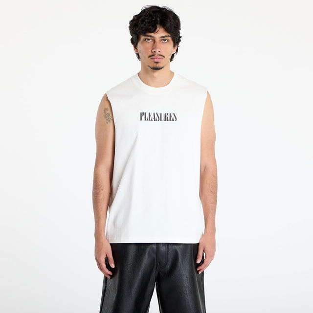 PLEASURES Onyx Sleeveless T-Shirt