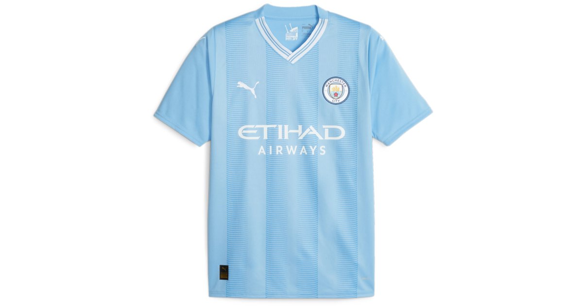 Фланелка Puma Manchester City 2023/24 Home Jersey Синьо | 770438-01, 1