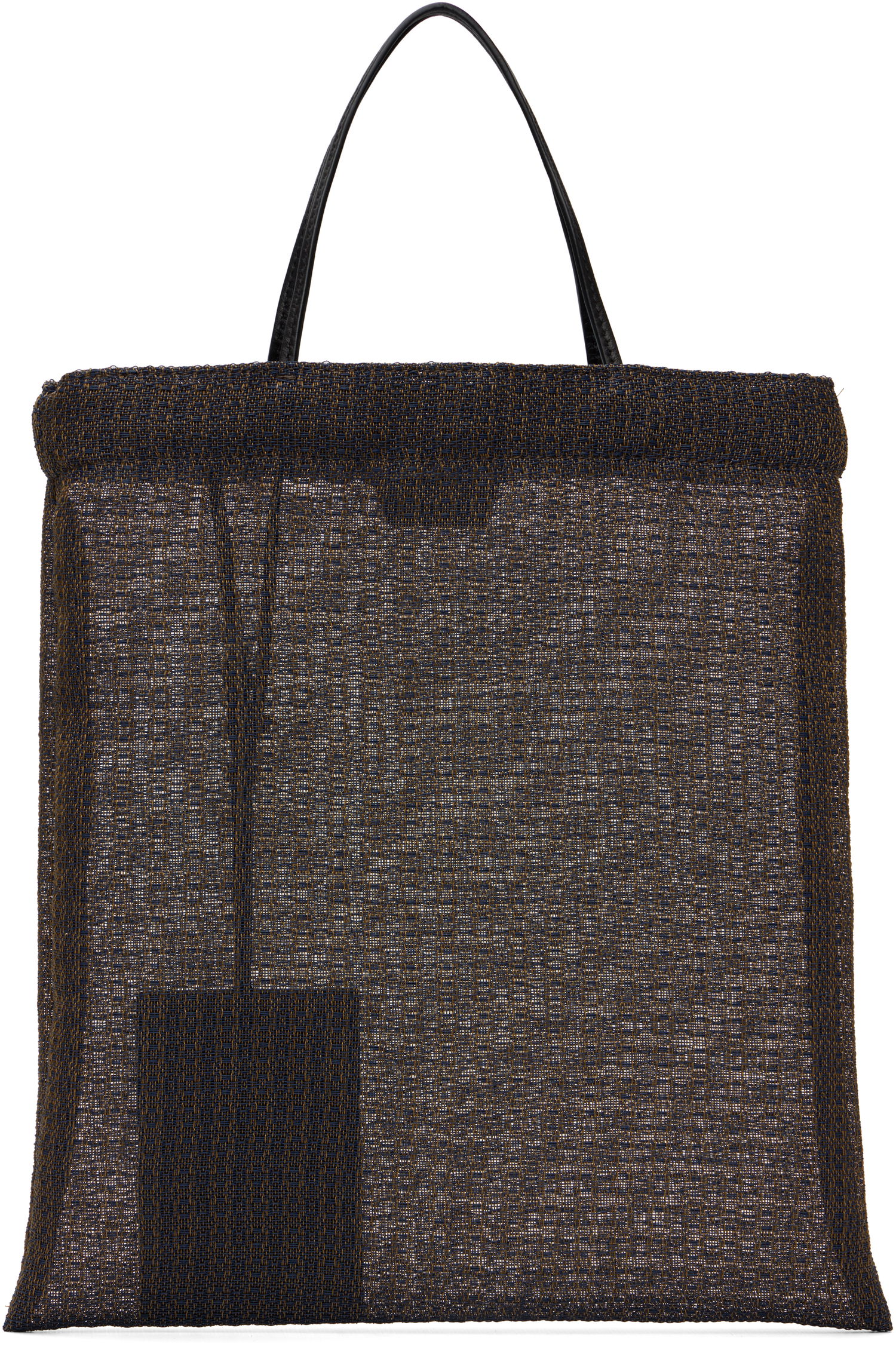 Голяма пазарска чанта The Row The Row Barn Mini Tote Кафяво | W1832-W4006, 0