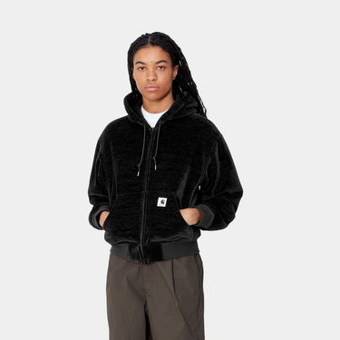 Суитчър Carhartt WIP Active Fleece Zip-Up Hoodie Черно | I033905_8, 2