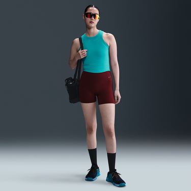 Потник Nike Nike One Fitted Dri-FIT Cropped Tank Top Тюркоазено | FN2806-345, 4