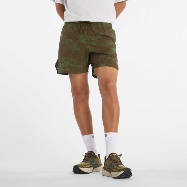 Patterned Performance Shorts